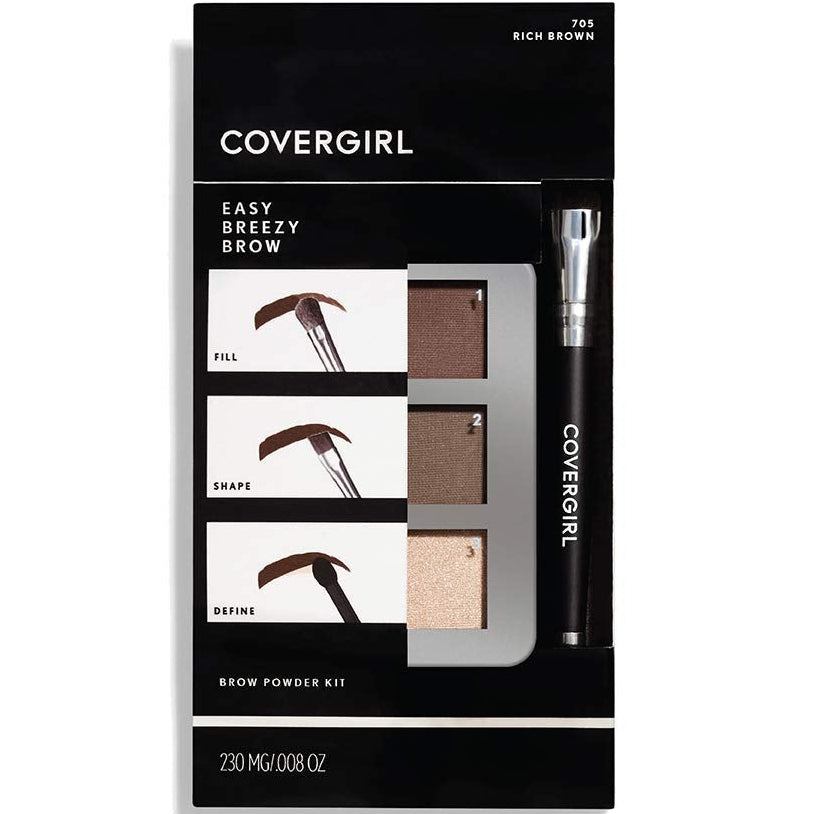 COVERGIRL EASY BREEZY BROW 705 RICH BROWN