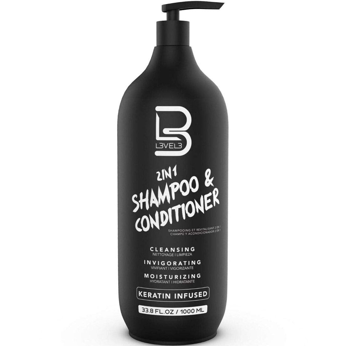 LEVEL3 SHAMPÚ+ACONDICIONADOR 2N1 1000ML
