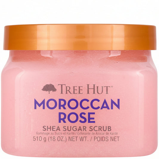 TREE HUT SUGAR SCRUB MOROCCAN ROSE 510G