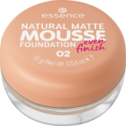 ESSENCE NATURAL MATTE MOUSSE FOUNDATION 02