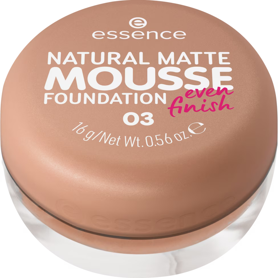 ESSENCE NATURAL MATTE MOUSSE FOUNDATION 03