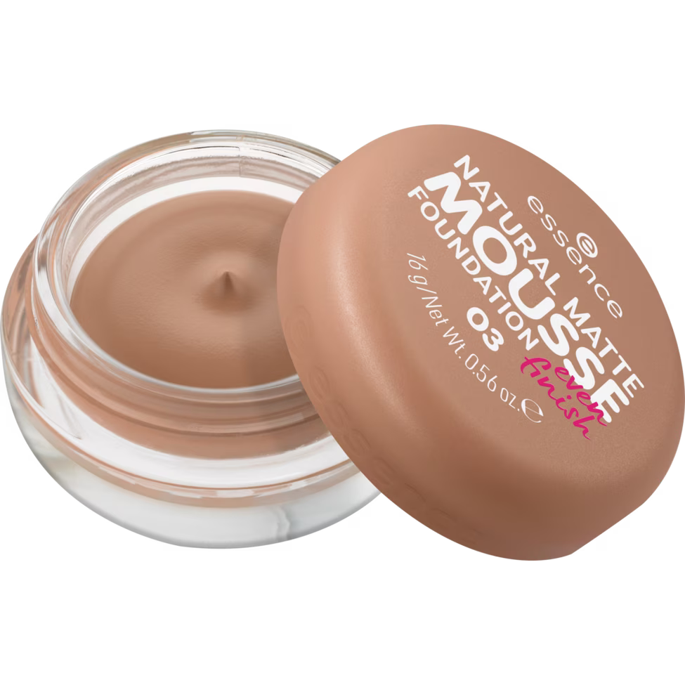 ESSENCE NATURAL MATTE MOUSSE FOUNDATION 03