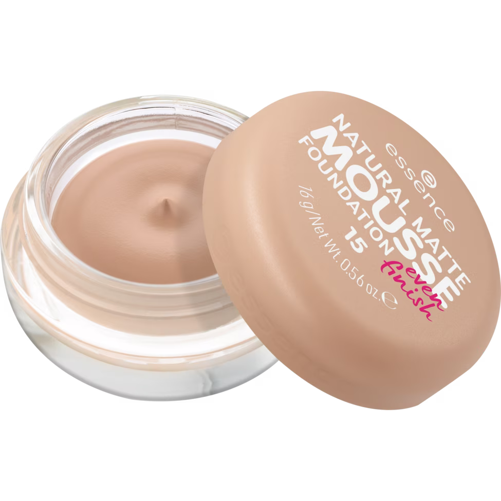 ESSENCE NATURAL MATTE MOUSSE FOUNDATION 15