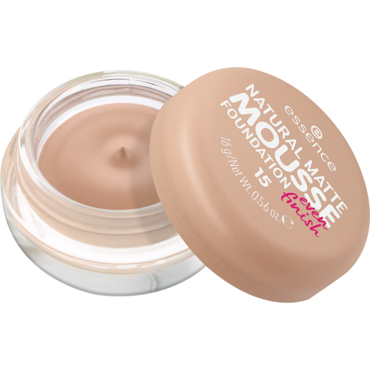 ESSENCE NATURAL MATTE MOUSSE FOUNDATION 15