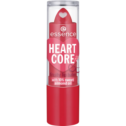 ESSENCE HEART CORE FRUITY LIP BALM 01 CRAZY CHERRY