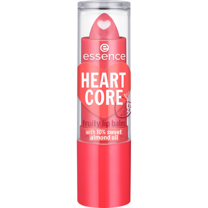 ESSENCE HEART CORE FRUITY LIP BALM 02 SWEET STRAWBERRY