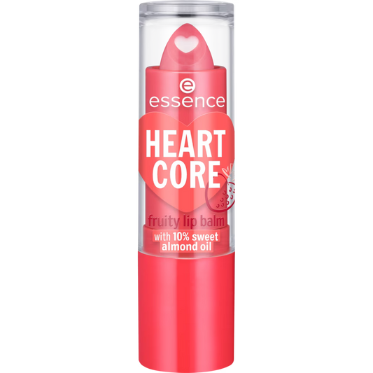 ESSENCE HEART CORE FRUITY LIP BALM 02 SWEET STRAWBERRY