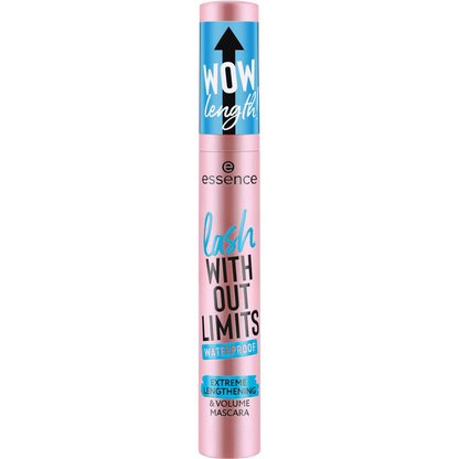 ESSENCE LASH WITHOUT LIMITS WATERPROOF EXTREME LENGTHENING & VOLUME MÁSCARA 03