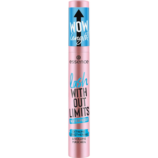 ESSENCE LASH WITHOUT LIMITS WATERPROOF EXTREME LENGTHENING & VOLUME MÁSCARA 03