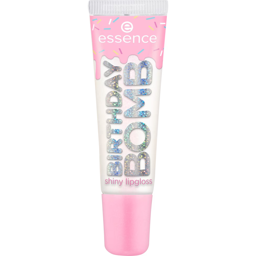 ESSENCE BIRTHDAY BOMB SHINY LIPGLOSS 01