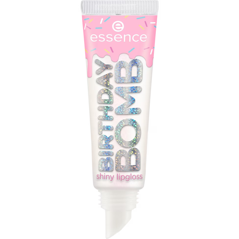 ESSENCE BIRTHDAY BOMB SHINY LIPGLOSS 01
