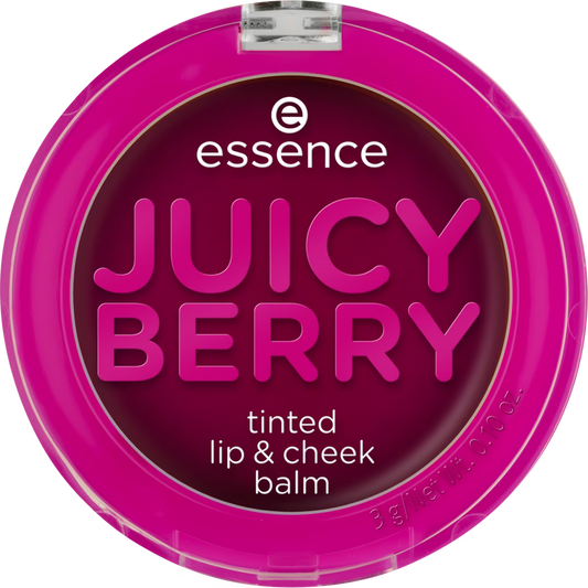 ESSENCE JUICY BERRY TINTED LIP & CHEEK BALM