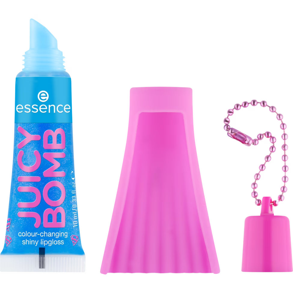 ESSENCE SUPERMAN JUICY BOMB COLOUR-CHANGING SHINY LIPGLOSS