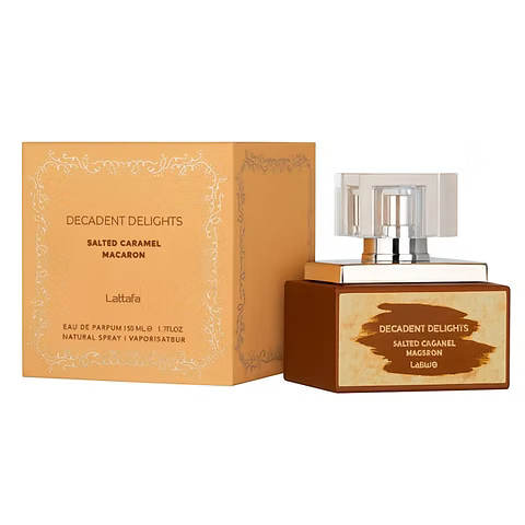 LATTAFA DECADENT DELIGHTS SALTED CARAMEL MACARON E.D.P 50ML