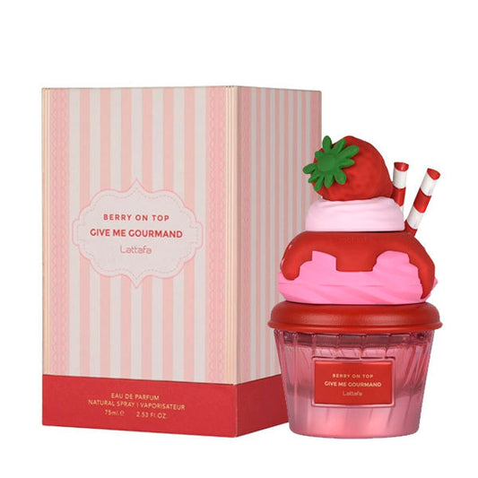 LATTAFA GIVE ME GOURMAND BERRY ON TOP 75ML