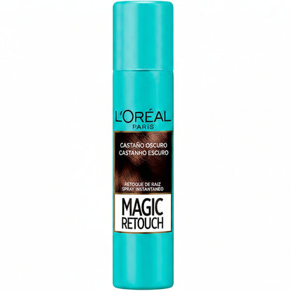 LOREAL PARIS MAGIC RETOUCH RETOCADOR DE RAÍCES CASTAÑO OSCURO