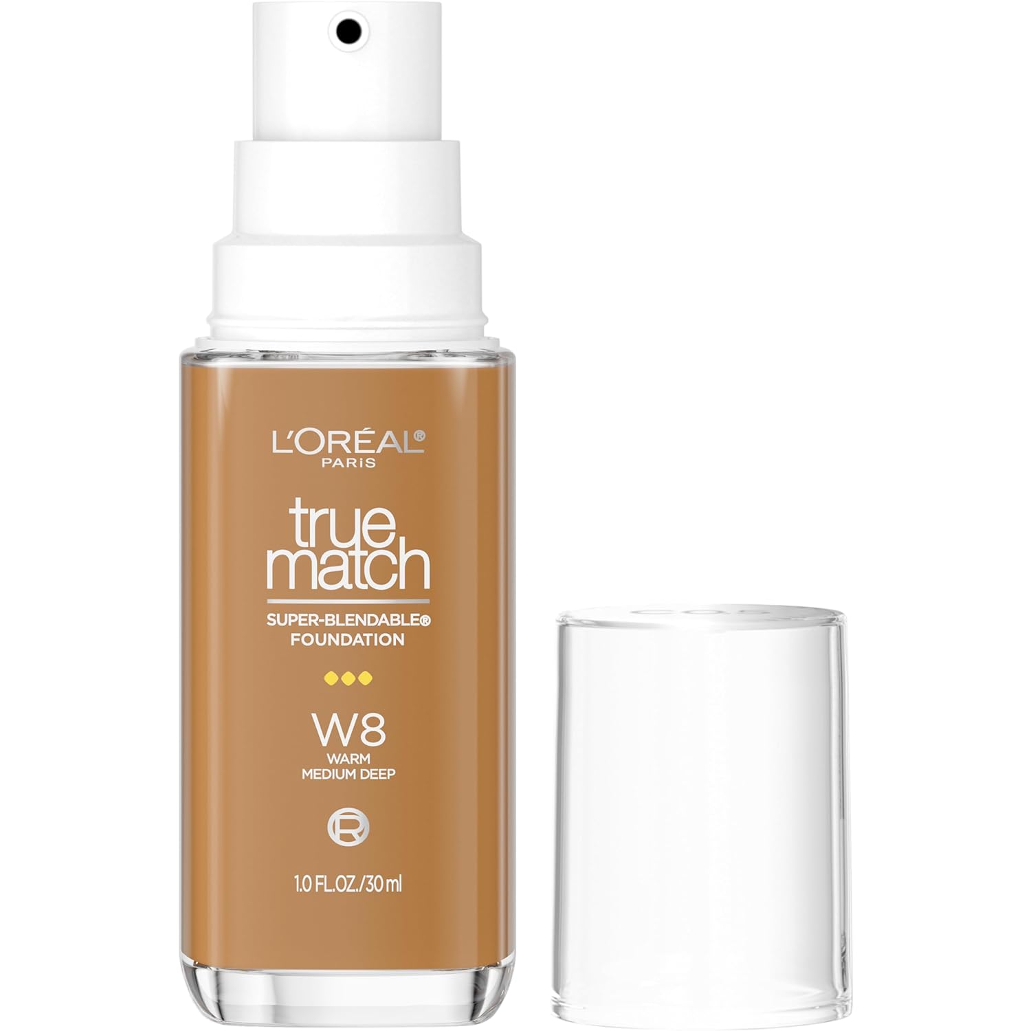 LOREAL PARIS TRUE MATCH FOUNDATION W8 WARM MEDIUM DEEP