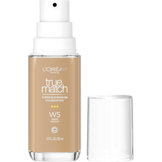 LOREAL PARIS TRUE MATCH FOUNDATION W5 WARM MEDIUM