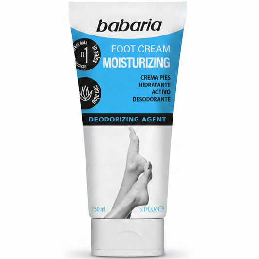 BABARIA CREMA PIES HIDRATANTE 150ML