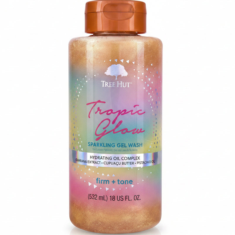 TREE HUT GEL WASH TROPIC GLOW 532ML