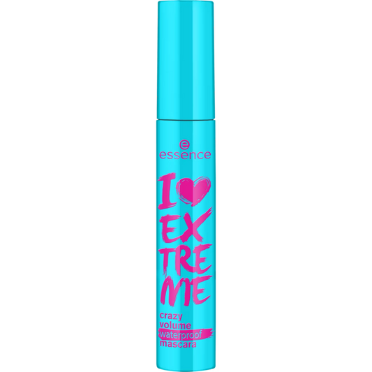 ESSENCE I LOVE EXTREME CRAZY VOLUME WATERPROOF MÁSCARA (CELESTE)