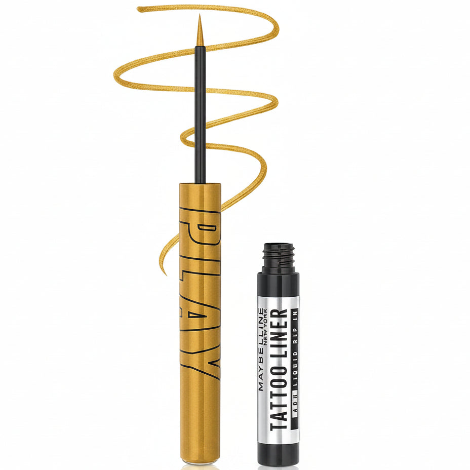 MAYBELLINE TATTO LINER PLAY 48H DROP METALIC GOLD