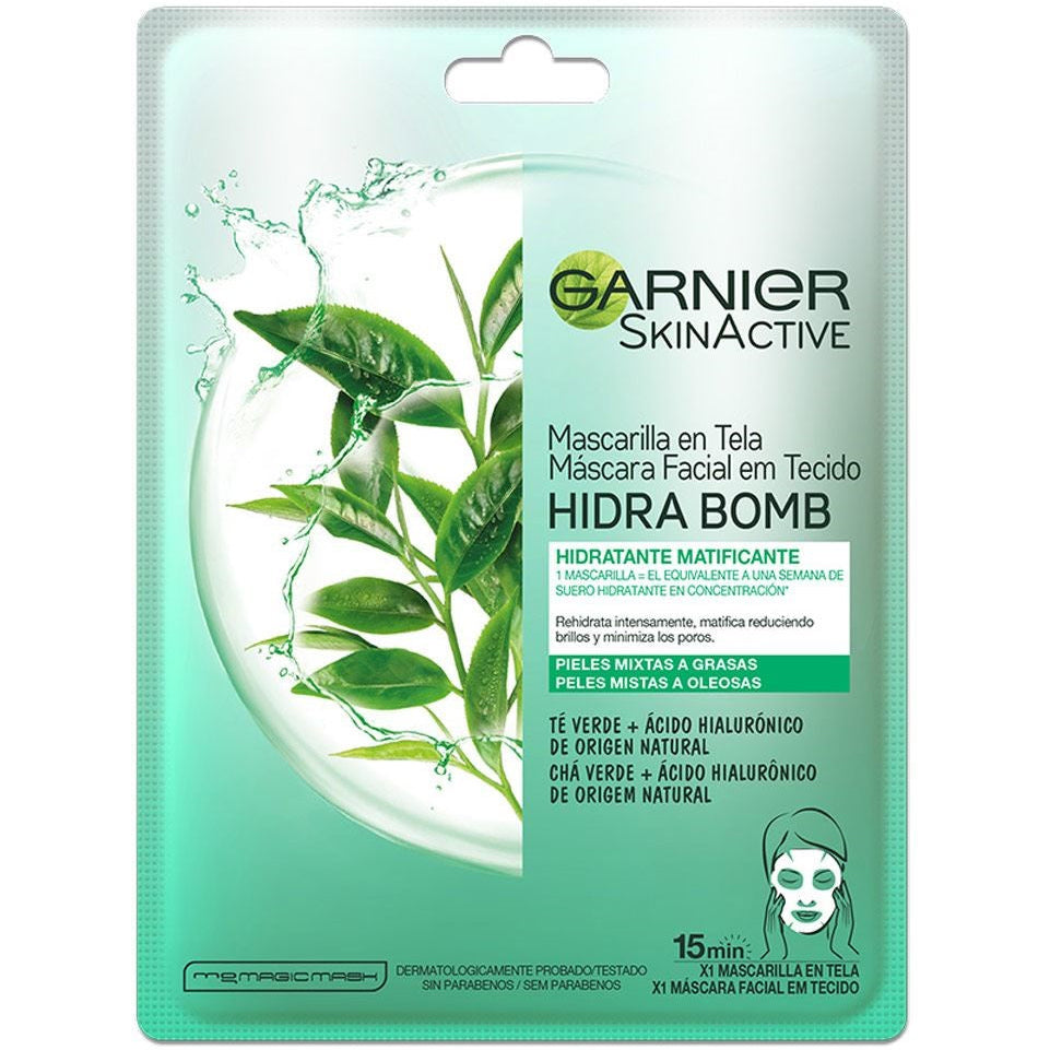GARNIER SKIN ACTIVE HIDRA BOMB MASCARILLA HIDRATANTE MATIFICANTE