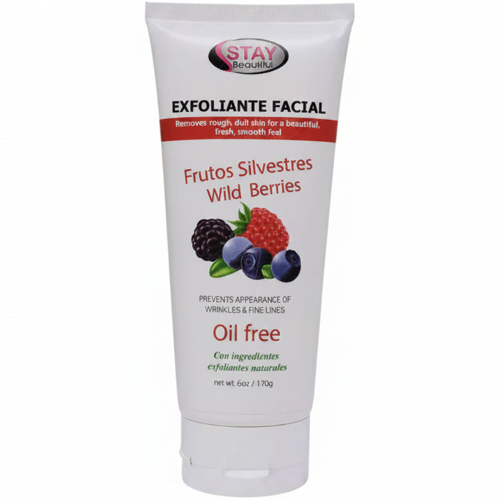 STAY BEAUTIFUL EXFOLIANTE FACIAL FRUTOS SILVESTRES WILD BERRIES
