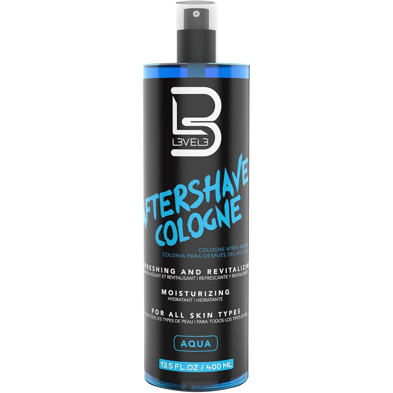 LEVEL3 AFTERSHAVE COLOGNE AQUA 400ML