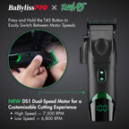 BABYLISS PRO TOMB 45 CLIPPER WIRELESS CHARGING