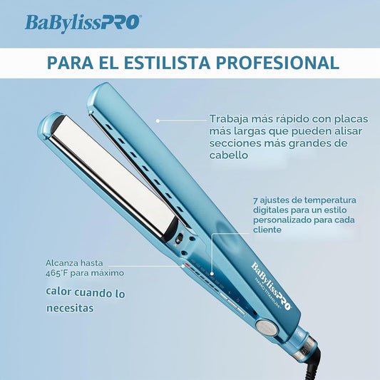 BABYLISS PRO NANO TITANIUM XL 1 1/4" 32MM