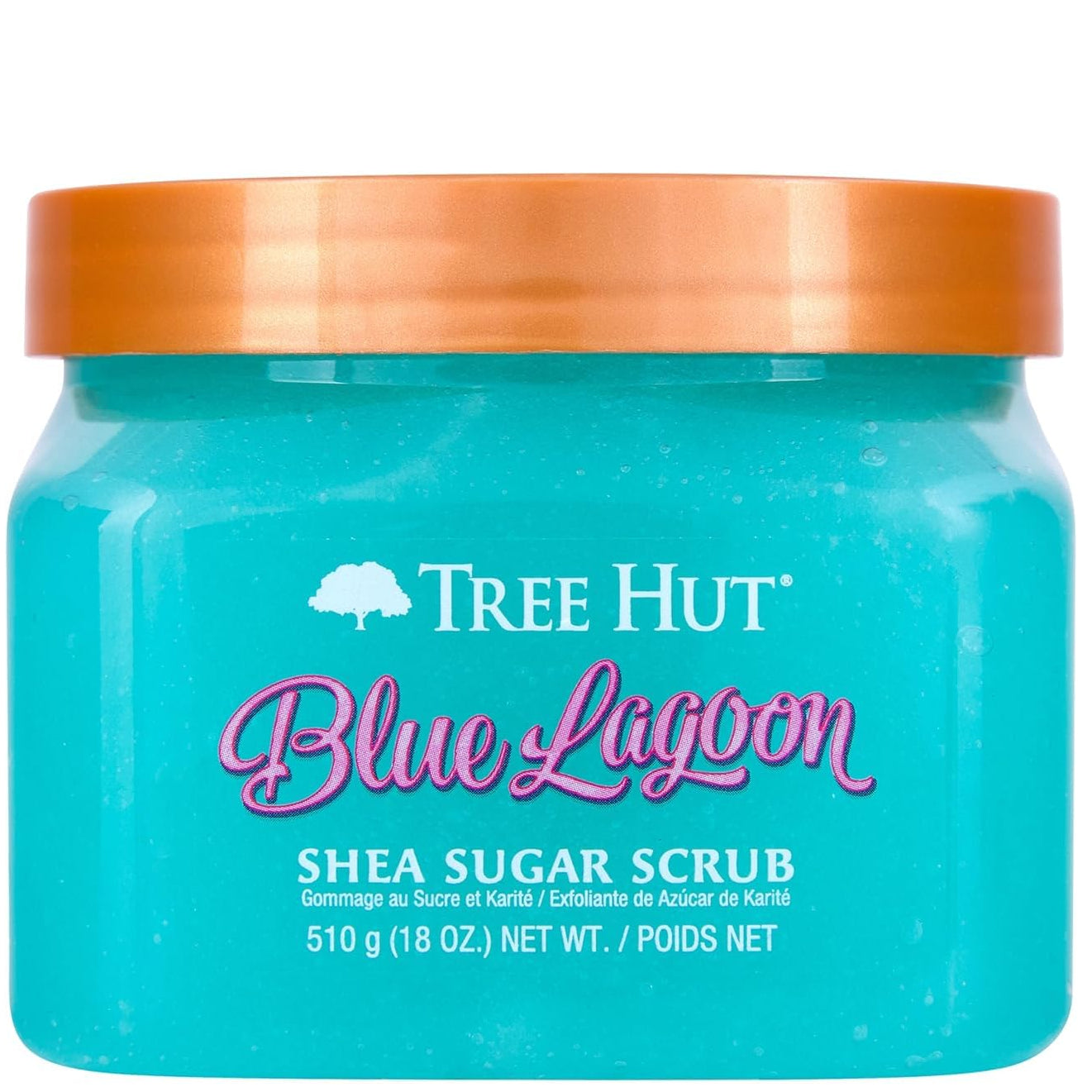TREE HUT SUGAR SCRUB BLUE LAGOON 510G
