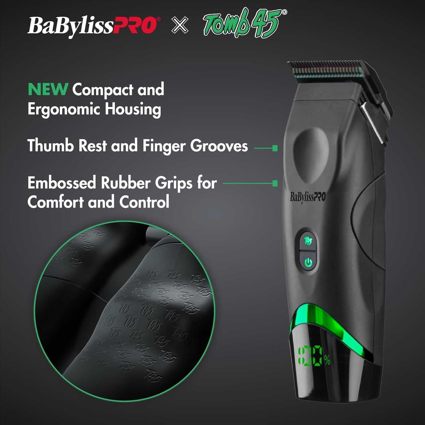 BABYLISS PRO TOMB 45 CLIPPER WIRELESS CHARGING
