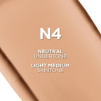LOREAL PARIS TRUE MATCH FOUNDATION N4 LIGHT MEDIUM