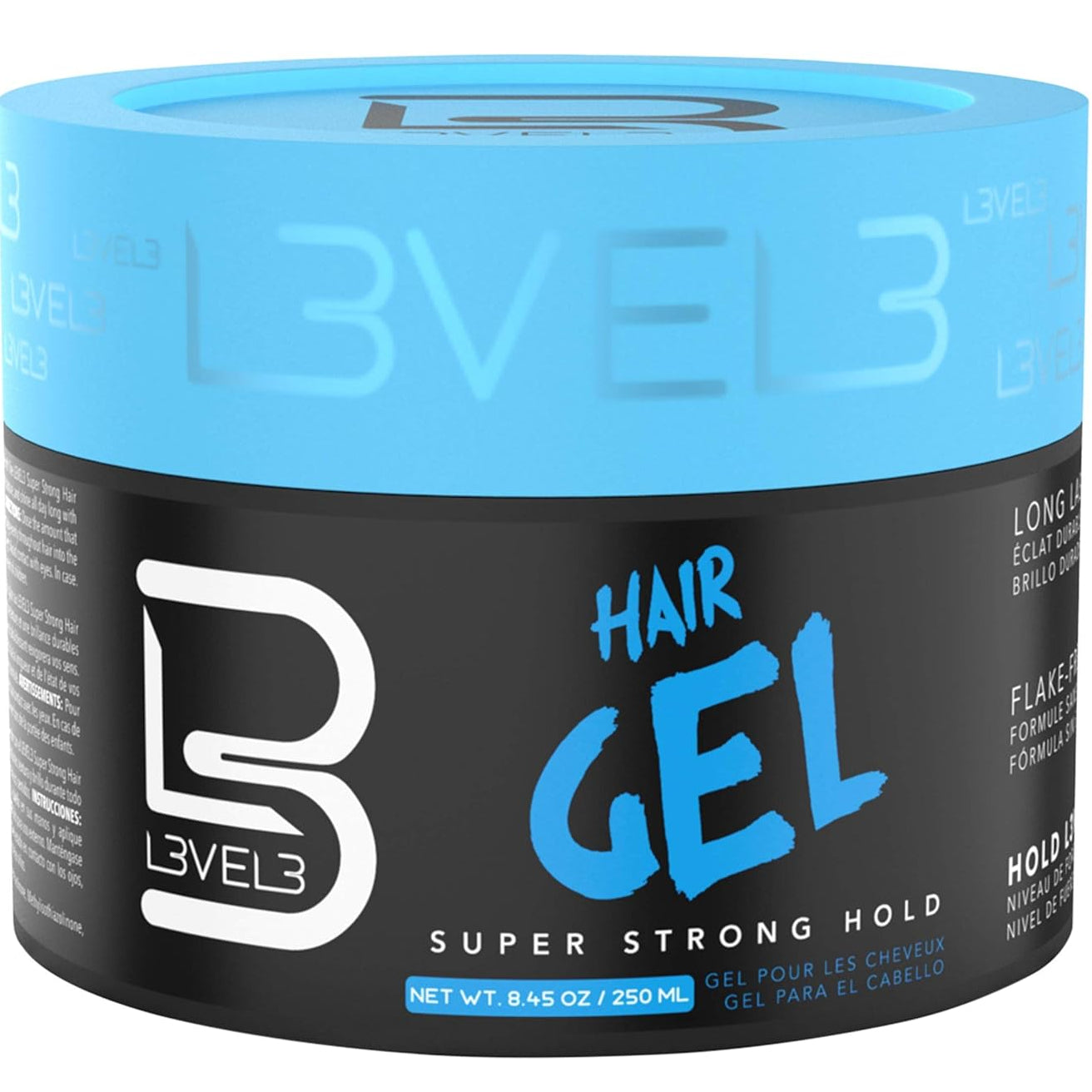 LEVEL3 HAIR GEL SUPER STRONG 250ML