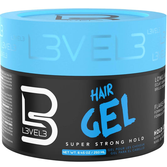LEVEL3 HAIR GEL SUPER STRONG 250ML