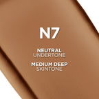 LOREAL PARIS TRUE MATCH FOUNDATION N7 NEUTRAL MEDIUM DEEP