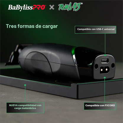 BABYLISS PRO TOMB 45 TRIMMER WIRELESS CHARGING