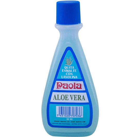PAOLA ALOE VERA QUITA ESMALTE CON LANOLINA 60ML