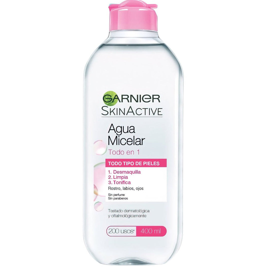 GARNIER SKIN ACTIVE AGUA MICELAR TODO EN 1 400ML