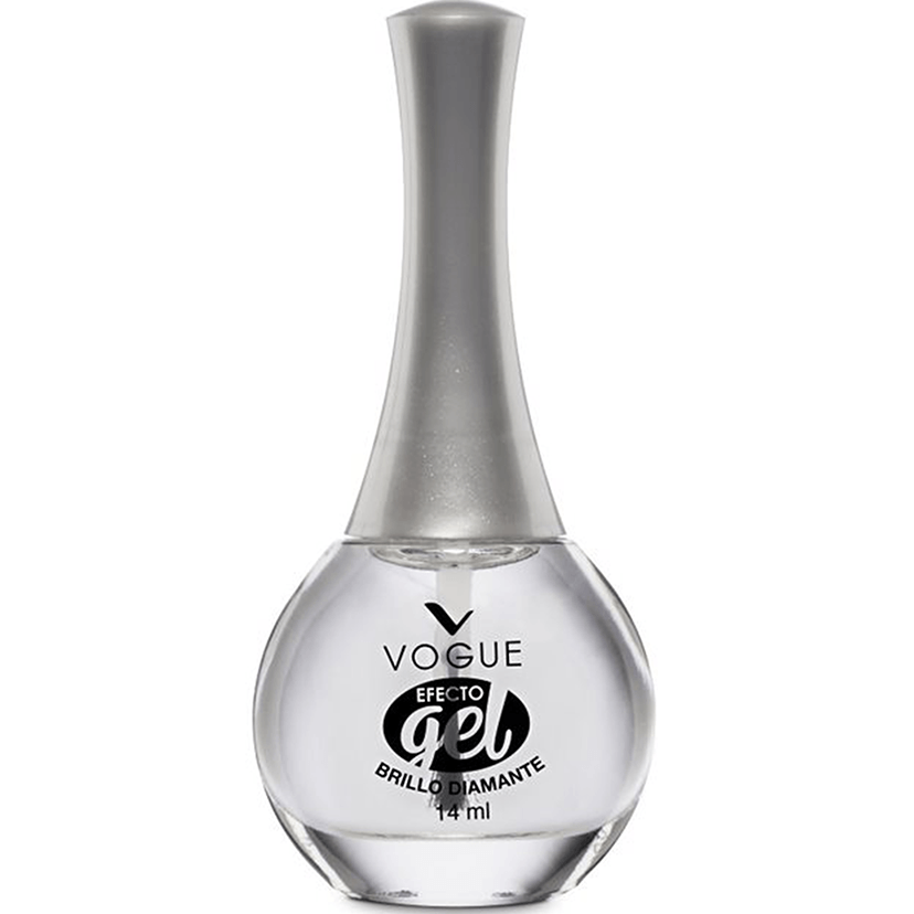 VOGUE ESMALTE EFECTO GEL BRILLO DIAMANTE 14ML