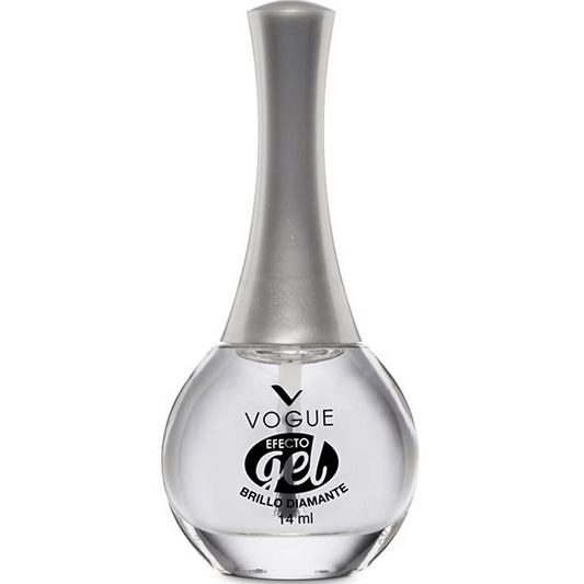 VOGUE ESMALTE EFECTO GEL BRILLO DIAMANTE 14ML
