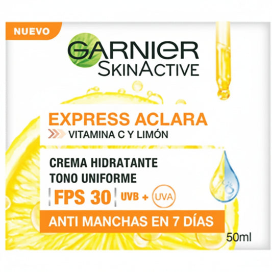 GARNIER SKIN ACTIVE EXPRESS ACLARA FPS 30 50ML