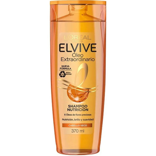 LOREAL PARIS ELVIVE OLEO EXTRAORDINARIO CHAMPÚ 370ML