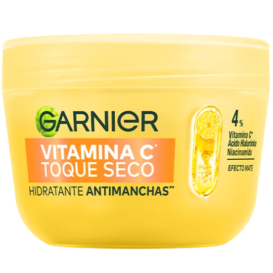 GARNIER VITAMINA C TOQUE SECO HIDRATANTE ANTIMANCHAS 85G