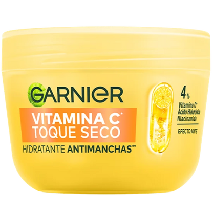 GARNIER VITAMINA C TOQUE SECO HIDRATANTE ANTIMANCHAS 85G