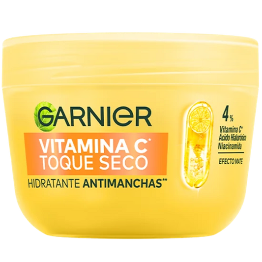 GARNIER VITAMINA C TOQUE SECO HIDRATANTE ANTIMANCHAS 85G