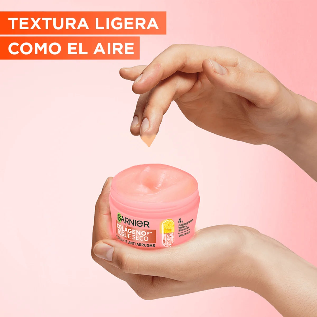 GARNIER COLÁGENO TOQUE SECO HIDRATANTE ANTI ARRUGAS 85G