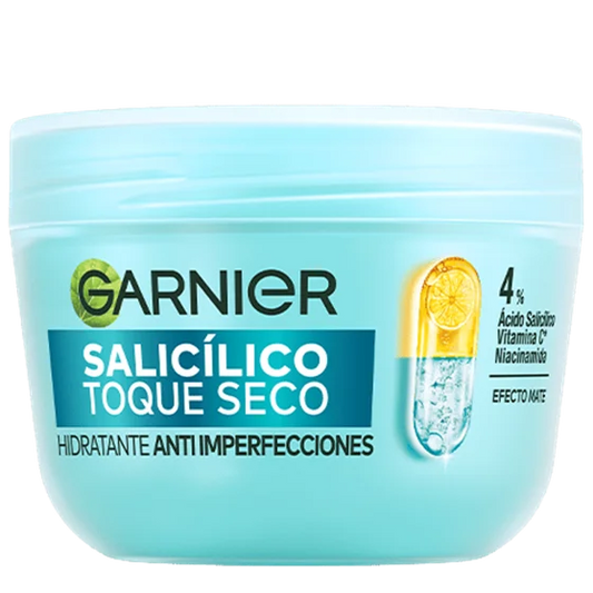 GARNIER SALICÍLICO TOQUE SECO HIDRATANTE ANTI IMPERFECCIONES 85G
