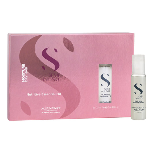 ALFAPARF AMPOLLA SEMI DI LINO NUTRITIVE ESSENTIAL OIL 13ML C/U